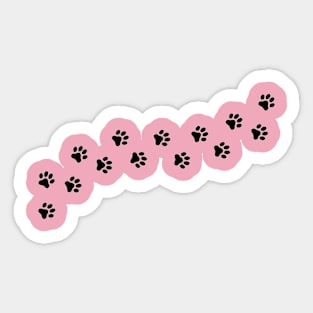 Kitty cat paws Sticker